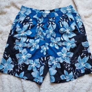 Speedo Tropical Blue Swim Trunks - Small